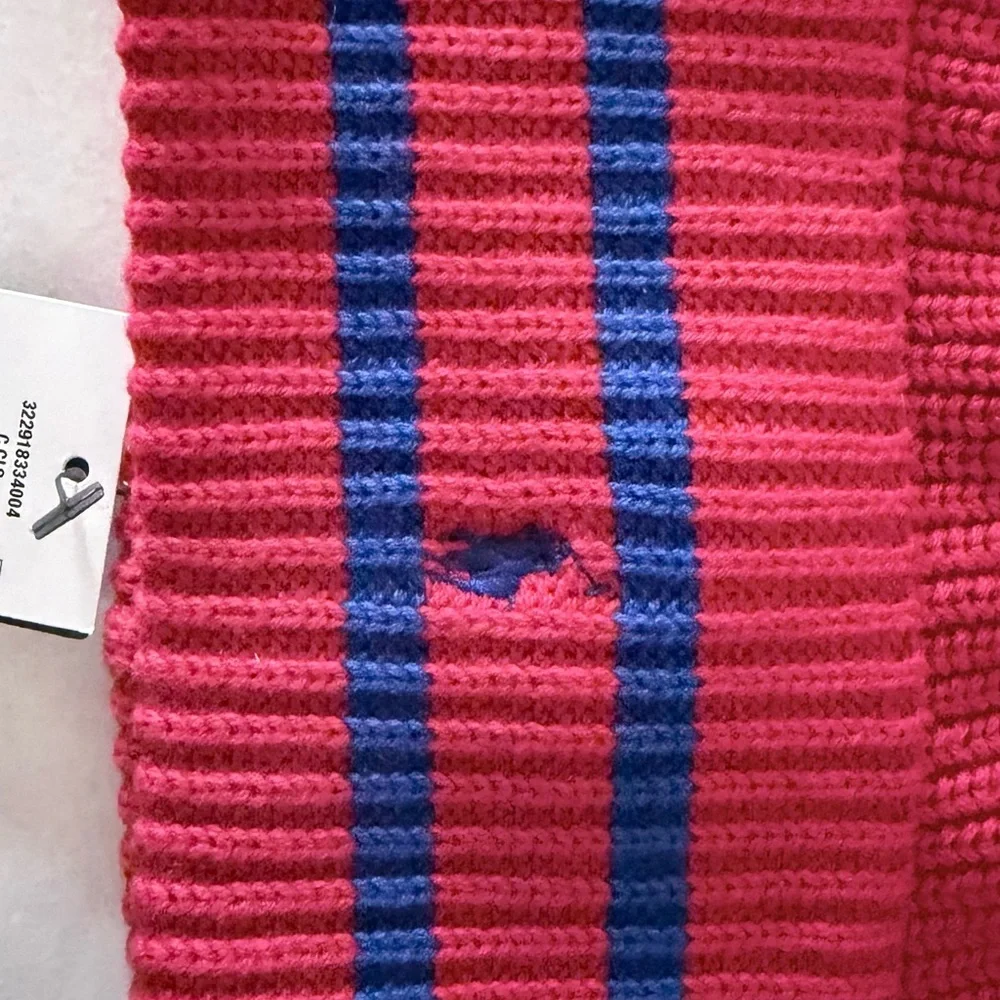 $35 Polo Ralph Lauren Red and Blue Beanie